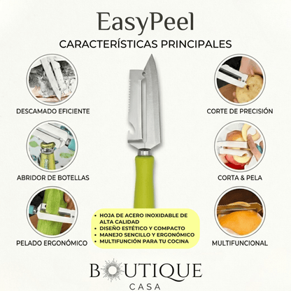 Cuchillo Pelador 5 en 1 | EasyPeel™