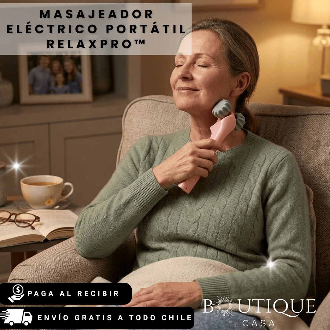 Masajeador Eléctrico Portátil | RelaxPro™