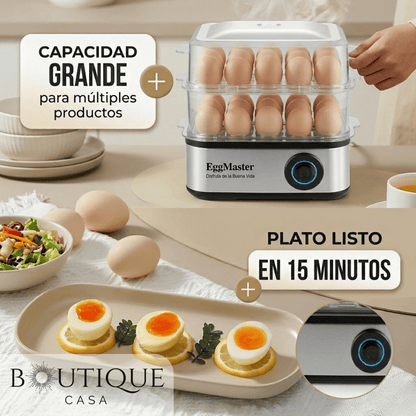 Hervidor Eléctrico de 16 Huevos | EggMaster™