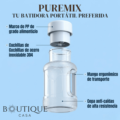 Mini Licuadora Portátil USB | PureMix™