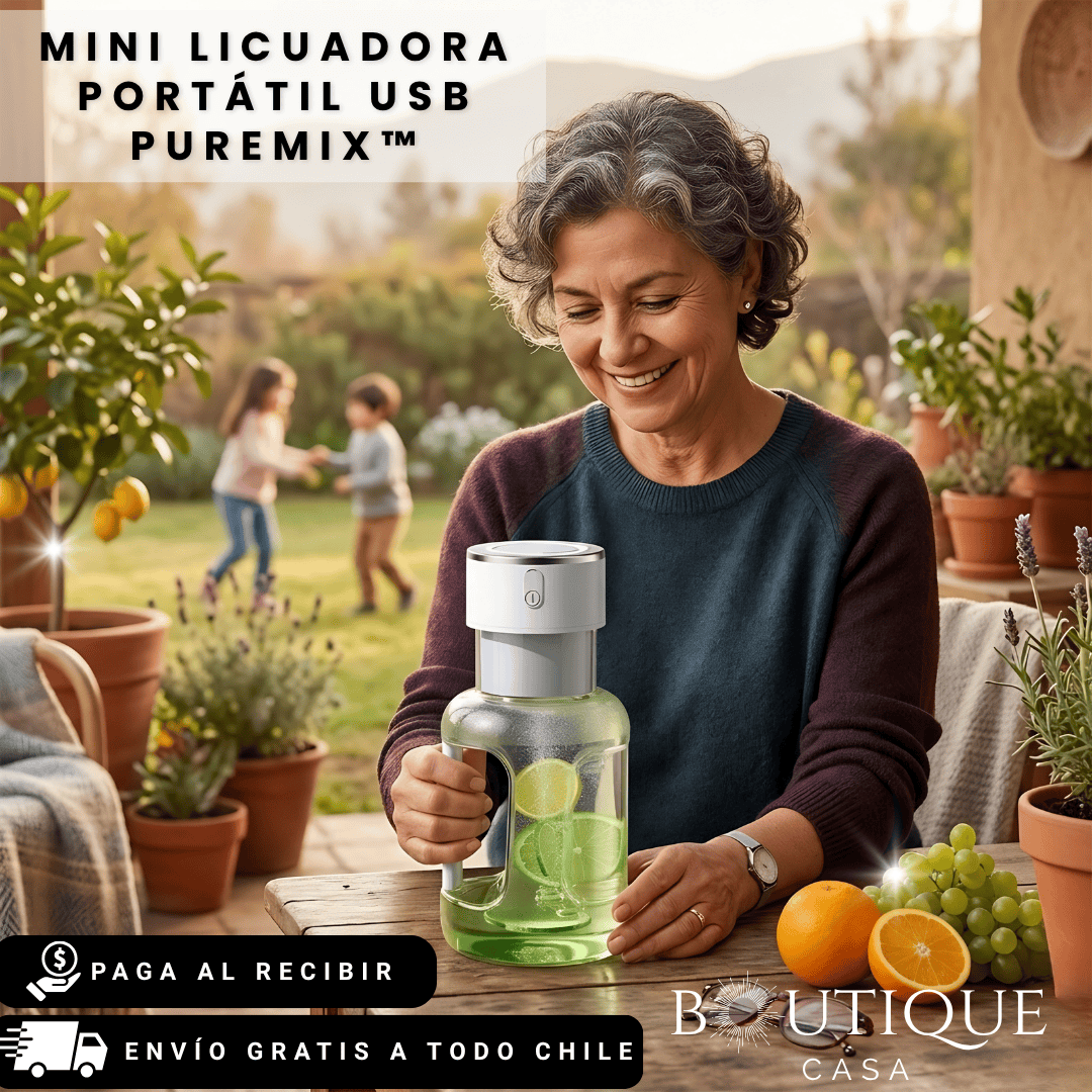 Mini Licuadora Portátil USB | PureMix™