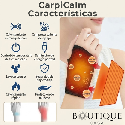 Muñequera con Masaje y Termoterapia | CarpiCalm™