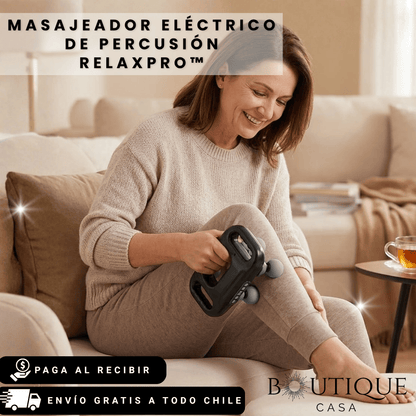 Masajeador Eléctrico de Percusión | RelaxPro™