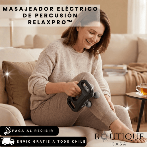 Masajeador Eléctrico de Percusión | RelaxPro™