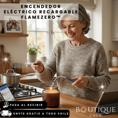 Encendedor Eléctrico Recargable | FlameZero™