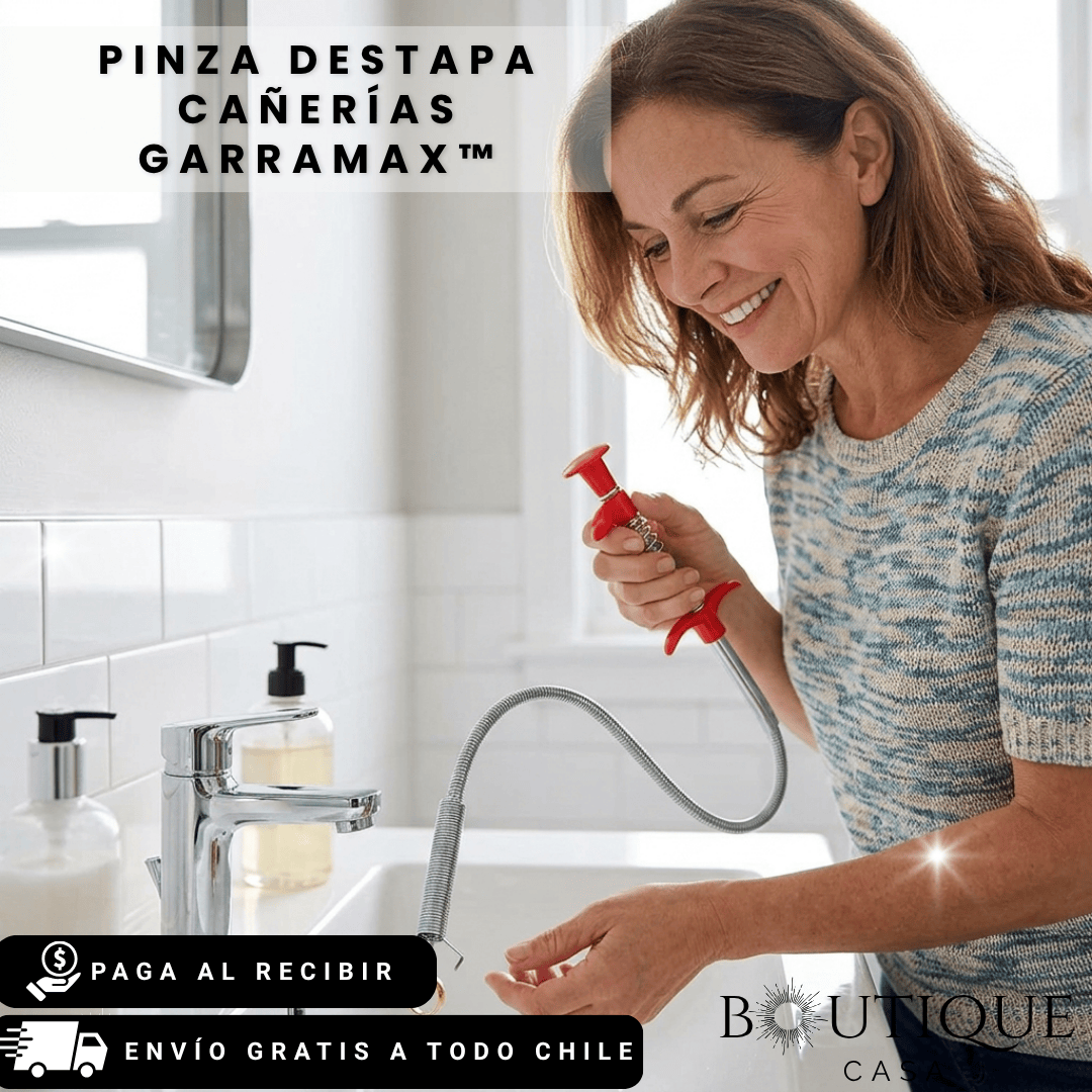 Pinza Destapa Cañerías | GarraMax™