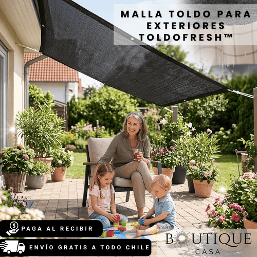 Malla Toldo para Exteriores | ToldoFresh™