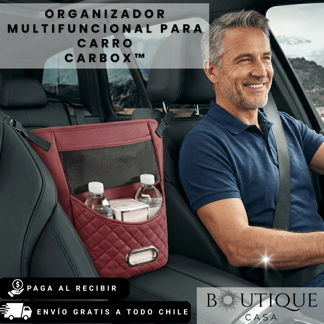 Organizador Multifuncional para Carro | CarBox™