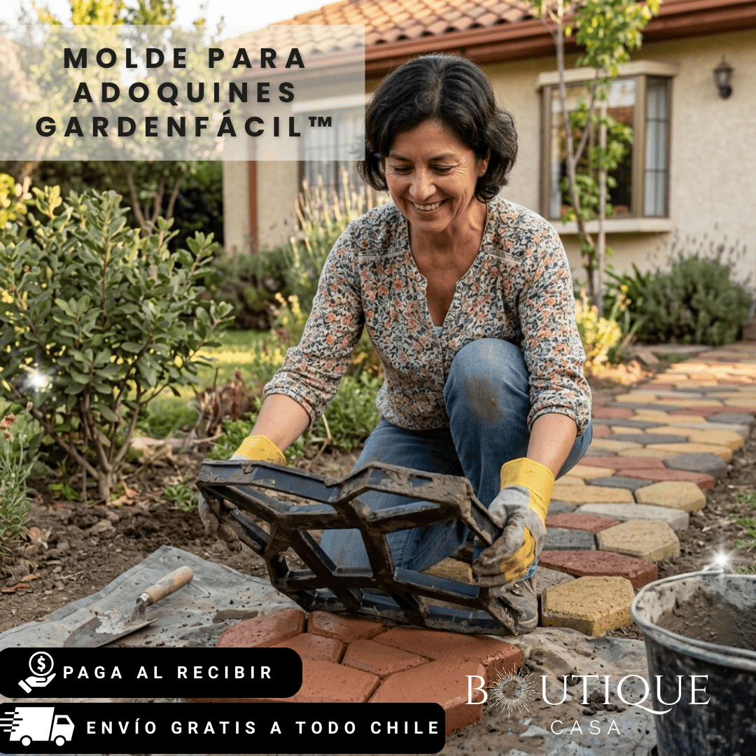 Molde para adoquines | GardenFácil™