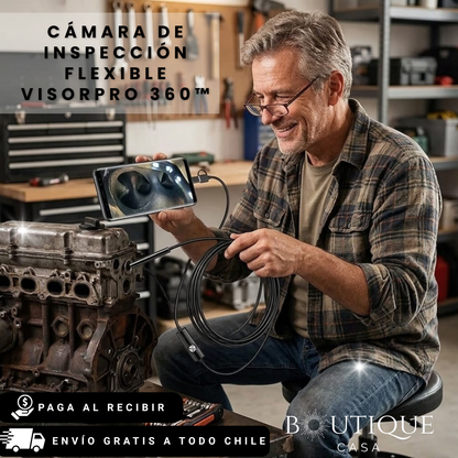 Cámara de inspección flexible | VisorPro 360™