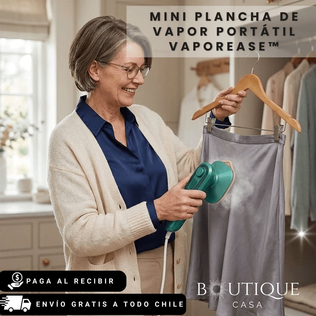 Mini plancha de vapor portátil | VaporEase™
