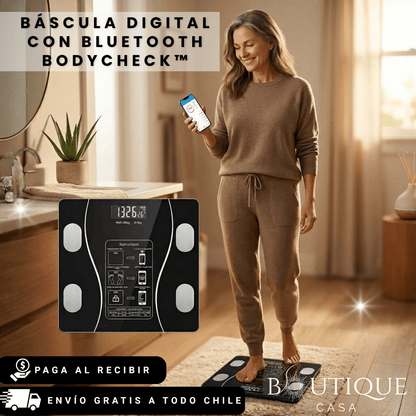 Báscula Digital con Bluetooth | BodyCheck™