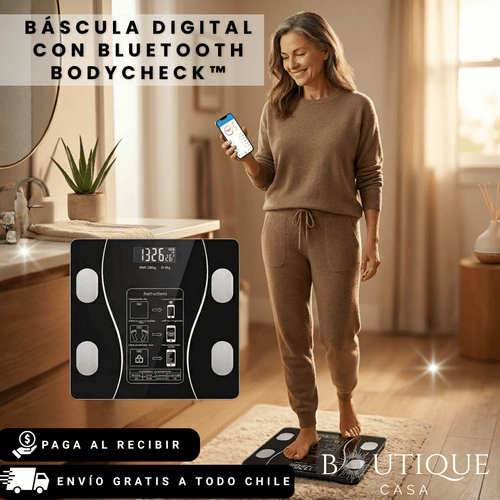 Báscula Digital con Bluetooth | BodyCheck™