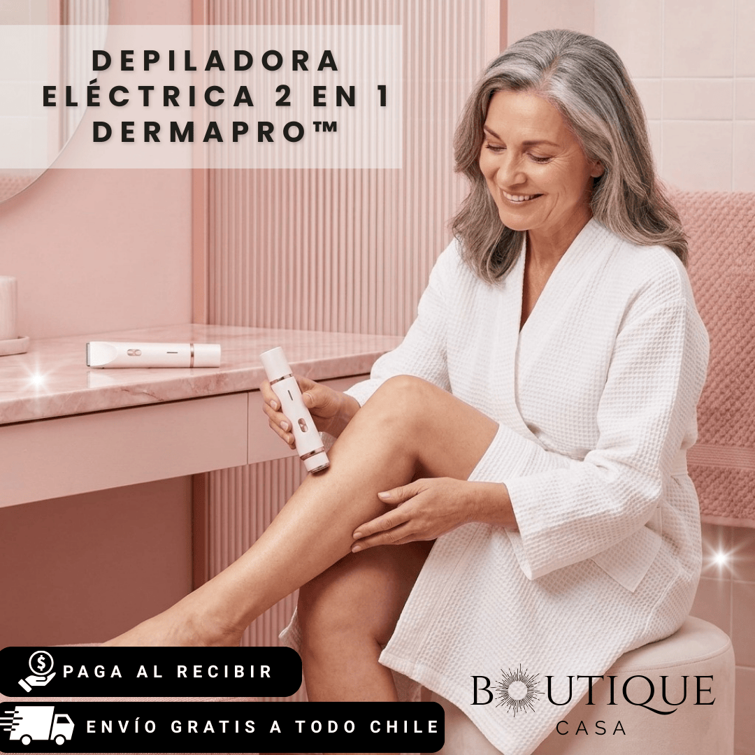 Depiladora eléctrica 2 en 1 | DermaPro™