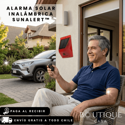 Alarma Solar Inalámbrica | SunAlert™