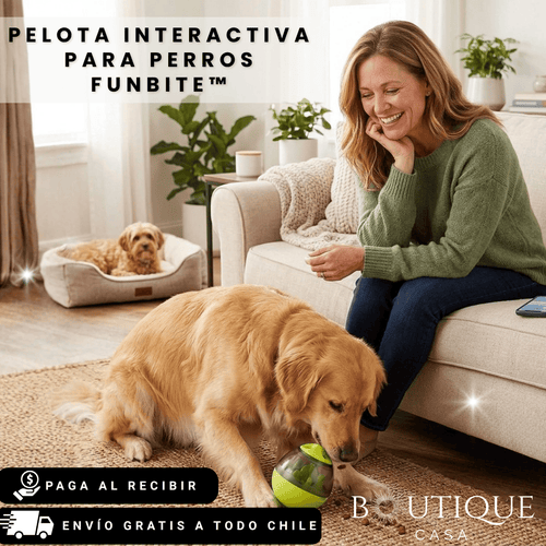 Pelota Interactiva para Perros | FunBite™