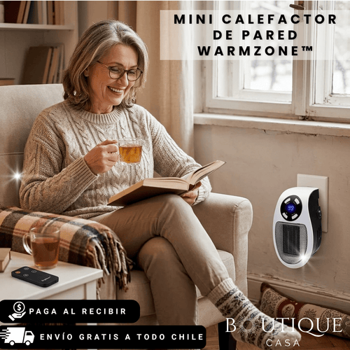 Mini Calefactor de Pared | WarmZone™