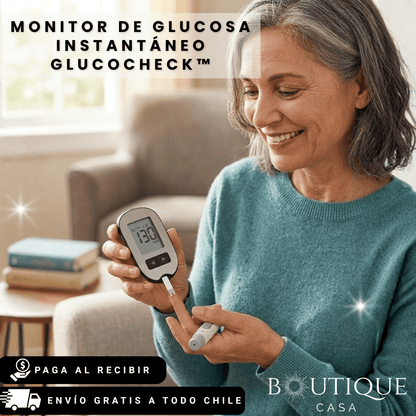 Monitor de Glucosa Instantáneo | GlucoCheck™