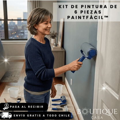 Kit de Pintura de 6 Piezas | PaintFácil™