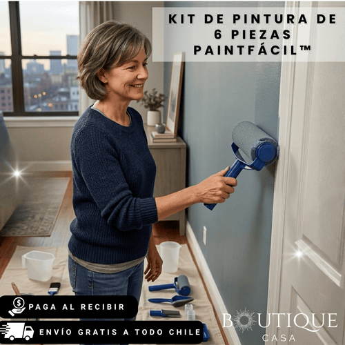 Kit de Pintura de 6 Piezas | PaintFácil™