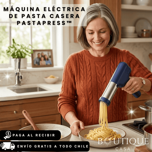 Máquina Eléctrica de Pasta Casera | PastaPress™