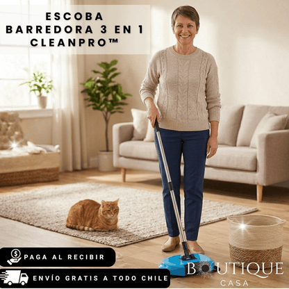 Escoba Barredora 3 en 1  | CleanPro™