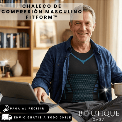 Chaleco de Compresión Masculino | FitForm™