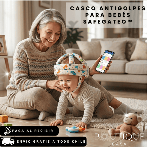 Casco Antigolpes para Bebés | SafeGateo™