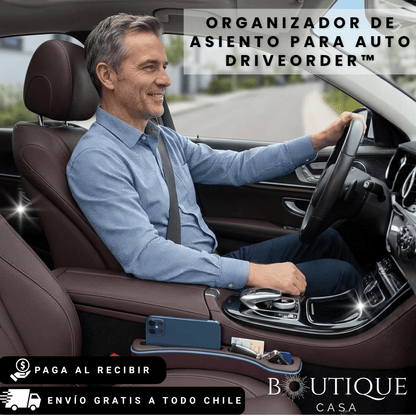 Organizador de Asiento para Auto | DriveOrder™