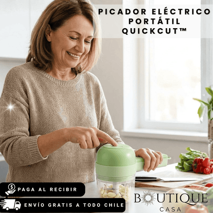 Picador Eléctrico Portátil | QuickCut™