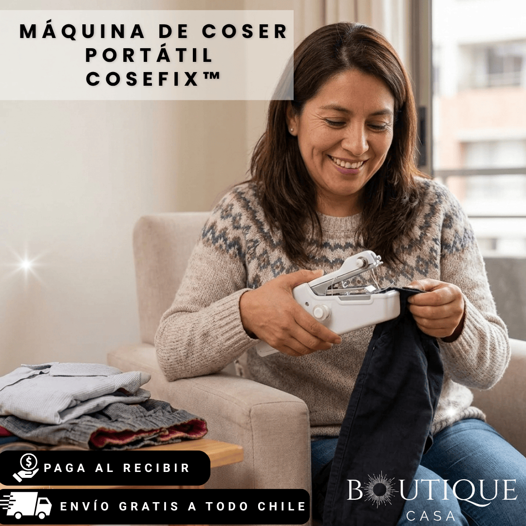 Máquina de Coser Portátil | CoseFix™
