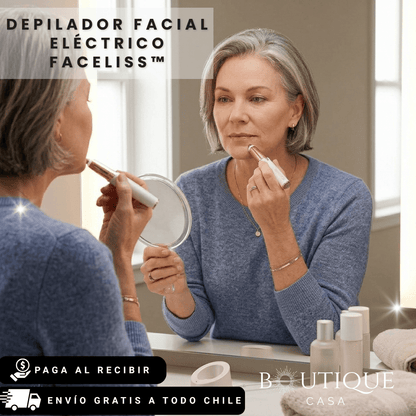 Depilador facial eléctrico | FaceLiss™
