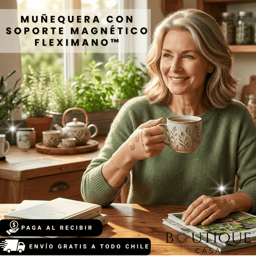 Muñequera con Soporte Magnético | FlexiMano™