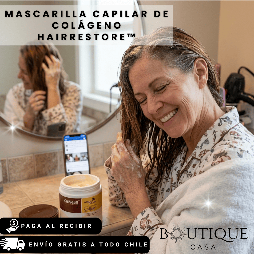 Mascarilla Capilar de Colágeno | HairRestore™