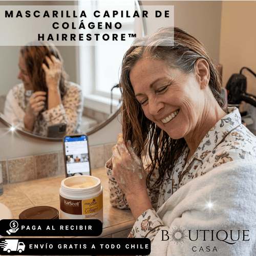 Mascarilla Capilar de Colágeno | HairRestore™