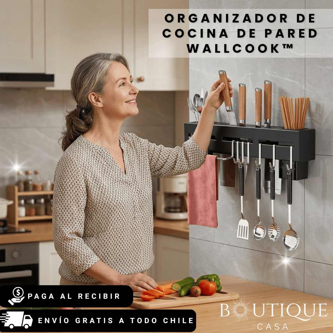 Organizador de Cocina de Pared | WallCook™