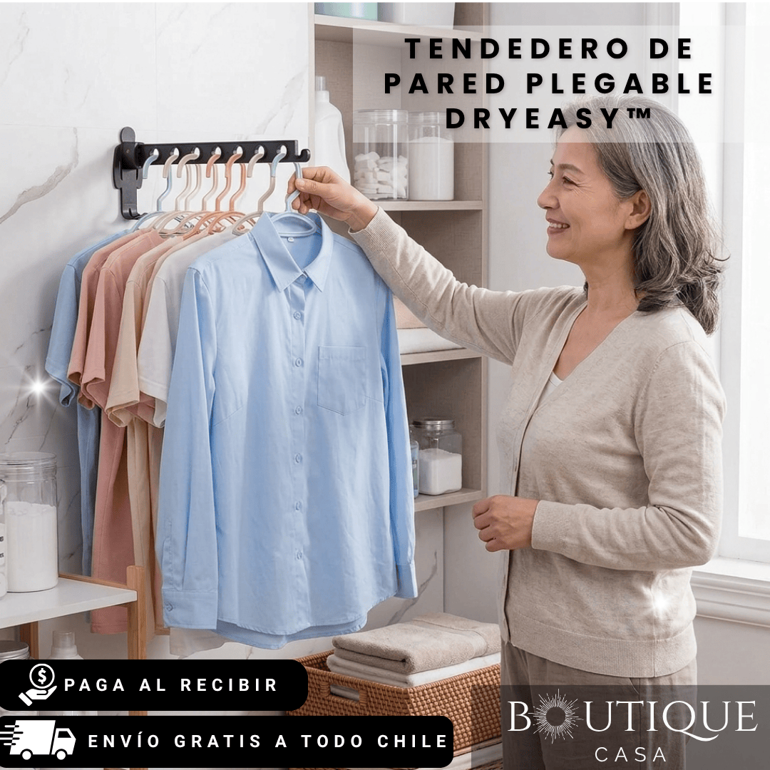 Tendedero de pared plegable | DryEasy™