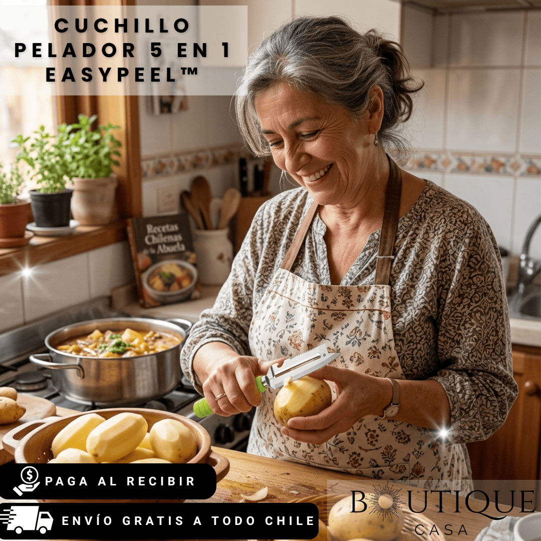 Cuchillo Pelador 5 en 1 | EasyPeel™