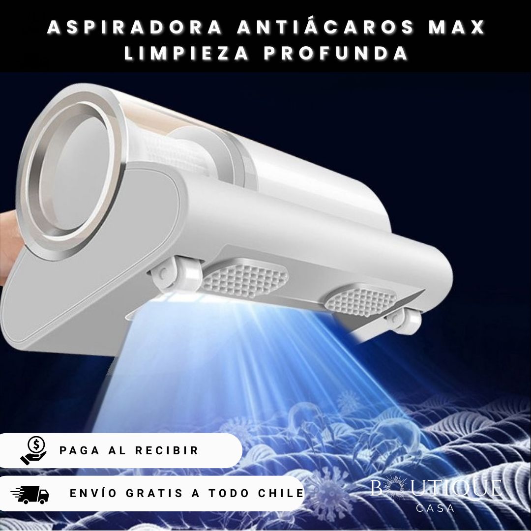 Aspiradora Antiácaros Max – Limpieza Profunda