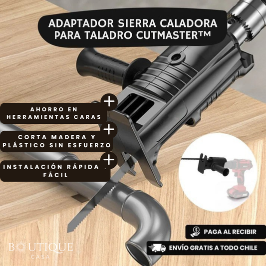 Adaptador Sierra Caladora para Taladro CutMaster™