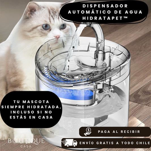Dispensador Automático de Agua | HidrataPet™