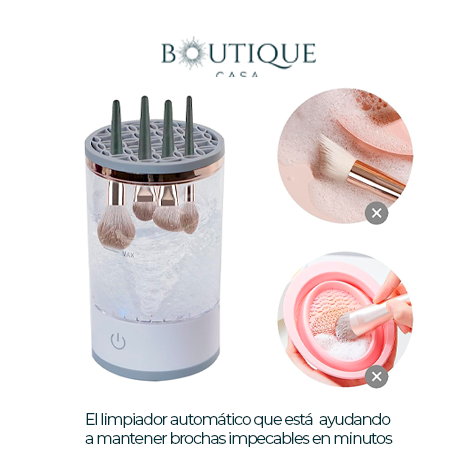 Limpiador de Brochas Automático | ClearSkin™