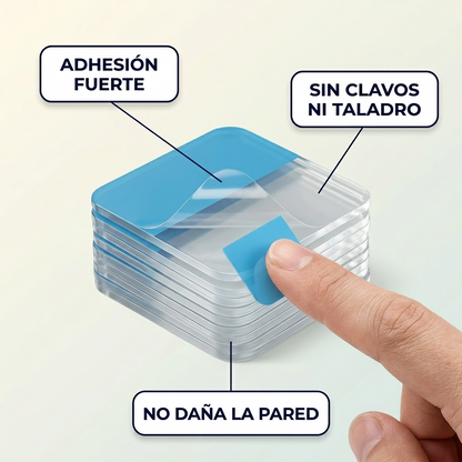Cinta Nano Doble Cara Adhesiva – Cuelga sin Clavos ni Taladro