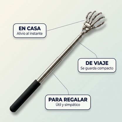Rascador de Espalda Extensible de Acero – Alivio al Instante