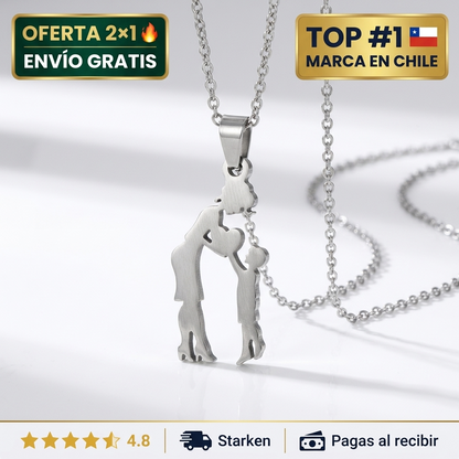 Colgante Familia Acero Inoxidable – Regalo con Significado