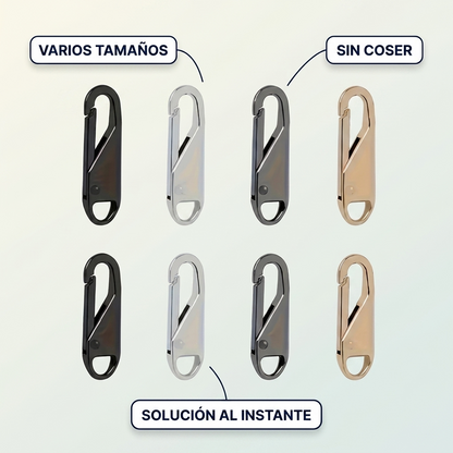 Pack de Tiradores Reemplazables para Cierres – Sin Coser