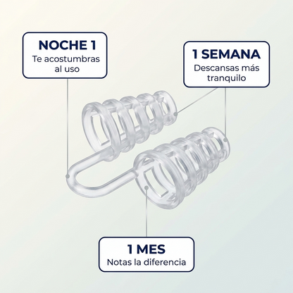 Dilatador Nasal Antirronquidos de Silicona – Descansa Mejor